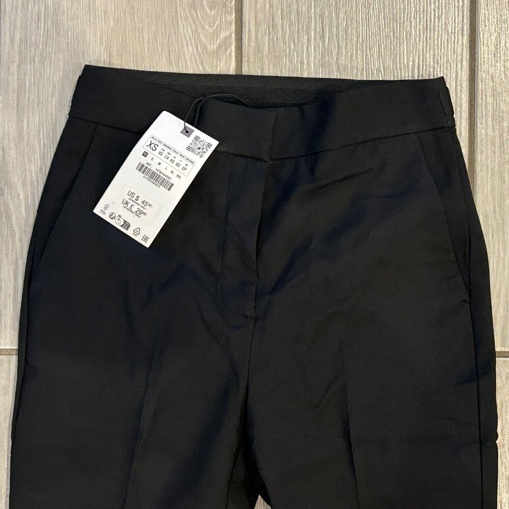 Women's Zara Black skinny fit trousers